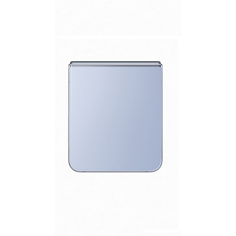 Samsung Z Flip4 sulenktas nugarele melyna spalva