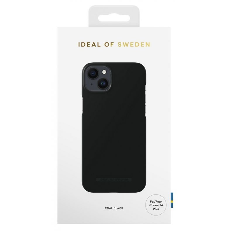 iDeal Seamless dėklas iPhone 14 Plus Coal Black