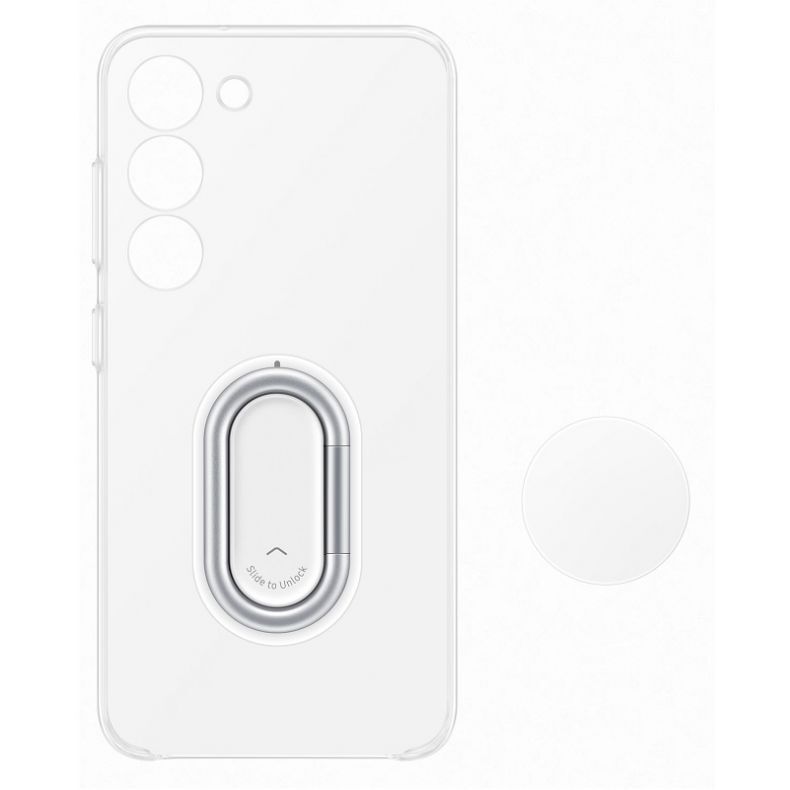 SAMSUNG Galaxy S23 Gadget skaidrus dėklas