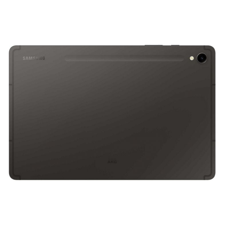 Tab S9 juodos spalvos nugarele