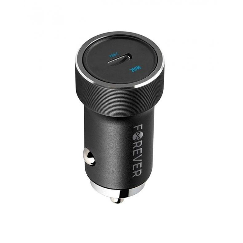 FOREVER automobilinis įkroviklis USB-C 20W