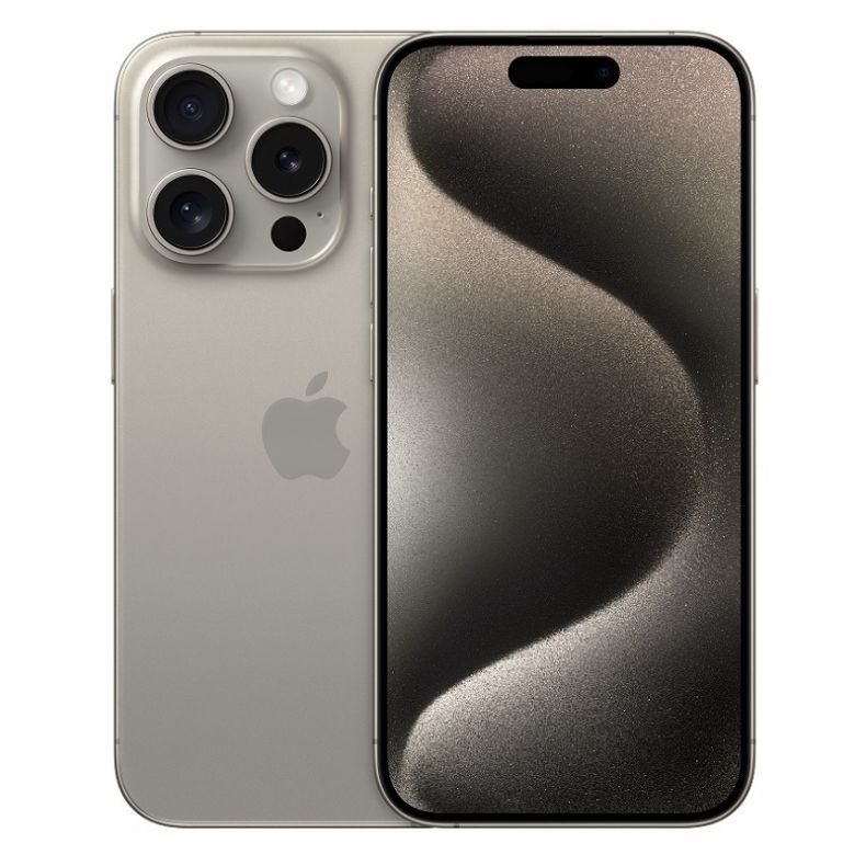 Apple iPhone 15 Pro išmanusis telefonas Natural Titanium (natūralus titanas) 256 GB, 1 nuotrauka