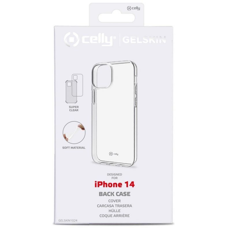 CELLY iPhone 14 silikoninis dėklas