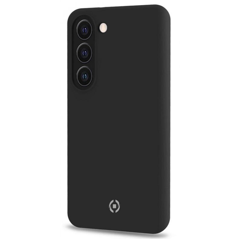 Celly Cromo Samsung Galaxy 23 silikoninis dėklas Black (juodas), 3 nuotrauka