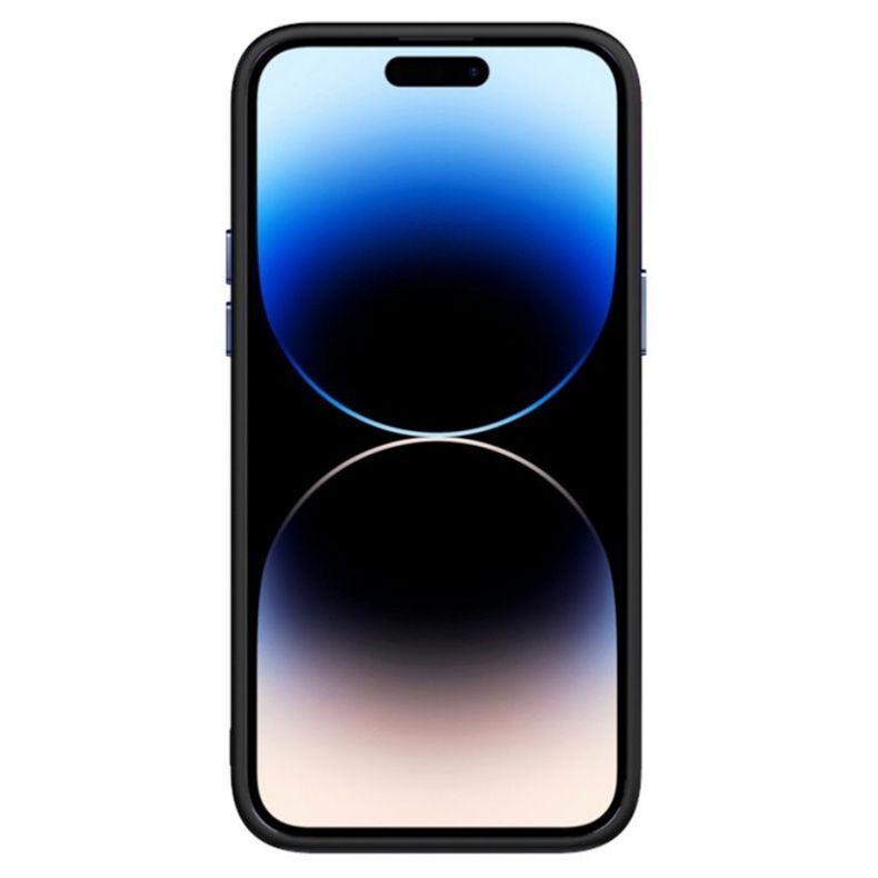 SMART iPhone 12 | 12 Pro Magnetic Carbon dėklas priekis