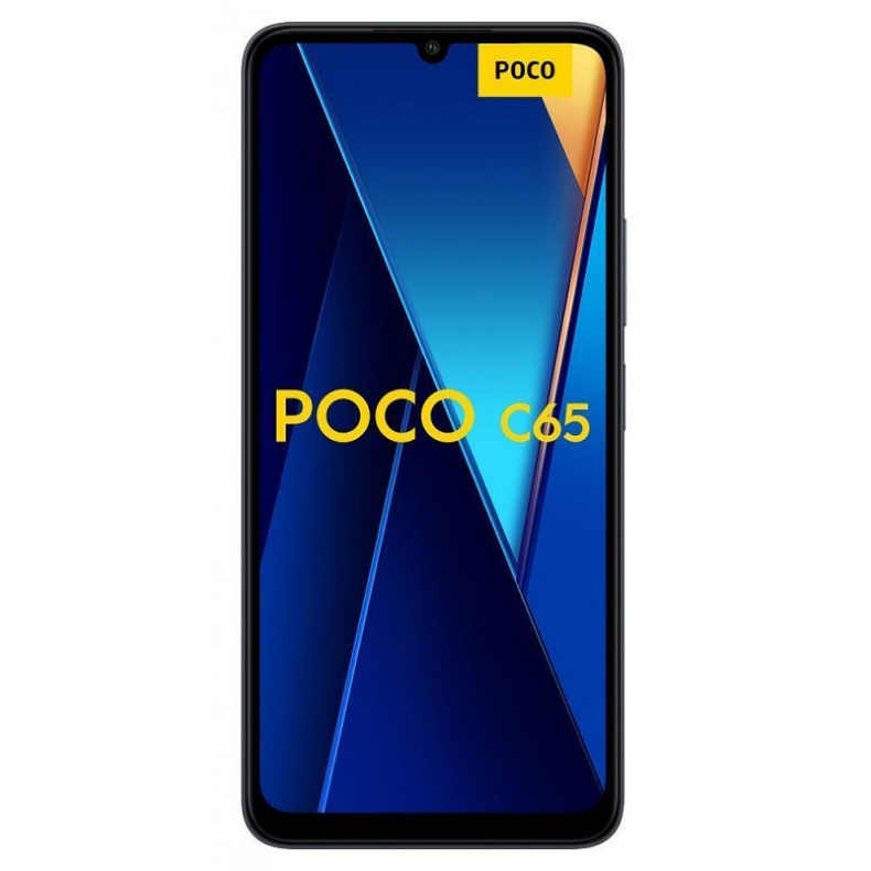Poco_C65_256GB_juodos_spalvos_ekranas