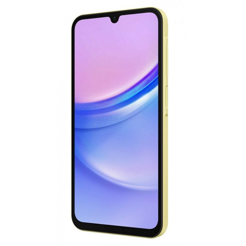  Samsung_A15_128GB_geltona_spalva_ekranas_desine_puse_kampu