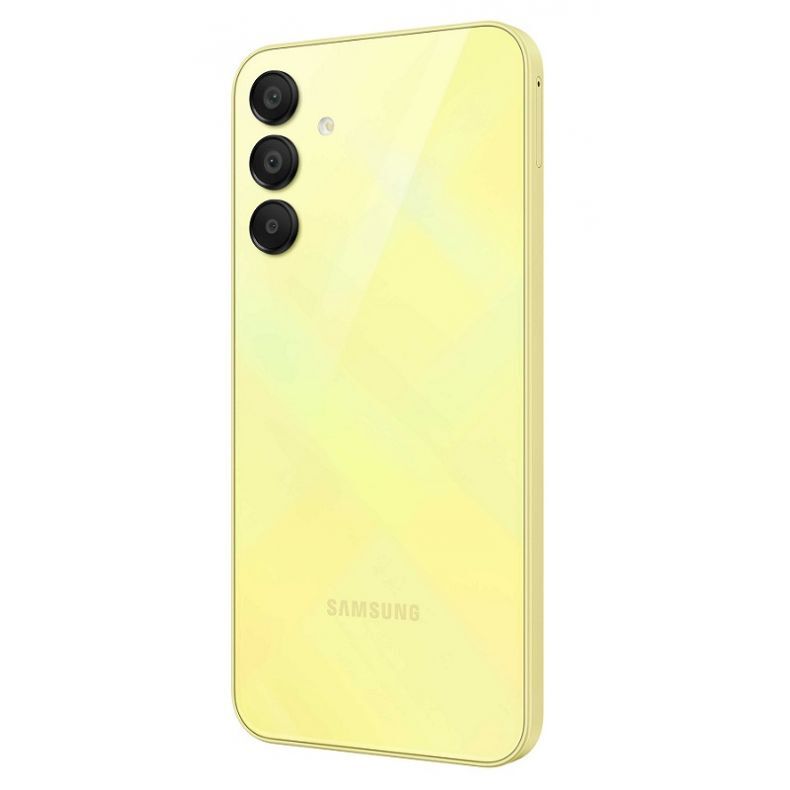  Samsung_A15_128GB_geltona_spalva_nugarele_kampu_desine_puse