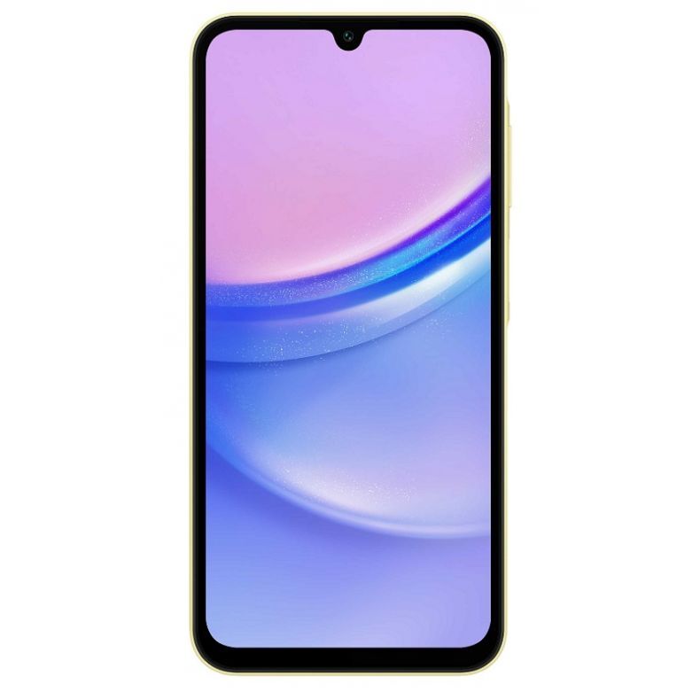 Samsung_A15_128GB_geltona_spalva_ekranas