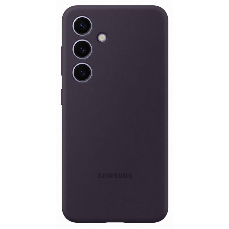 SAMSUNG Galaxy S24 silikoninis dėklas tamsiai violetinis