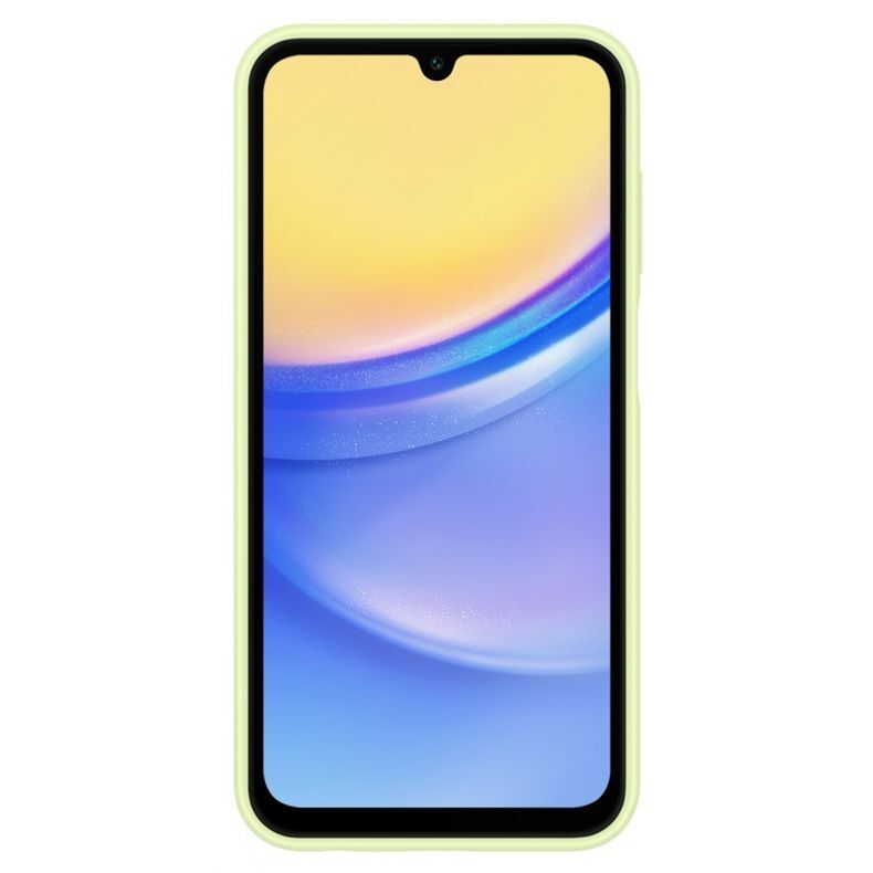 SAMSUNG Galaxy A15 dėklas su kortelių kišenėle žalsvas