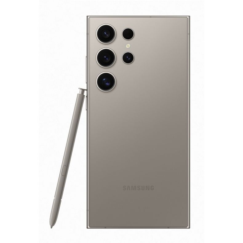 Samsung Galaxy S24 ultra 5G išmanusis telefonas 1 terabaito vidinės atminties titano pilkos spalvos-
