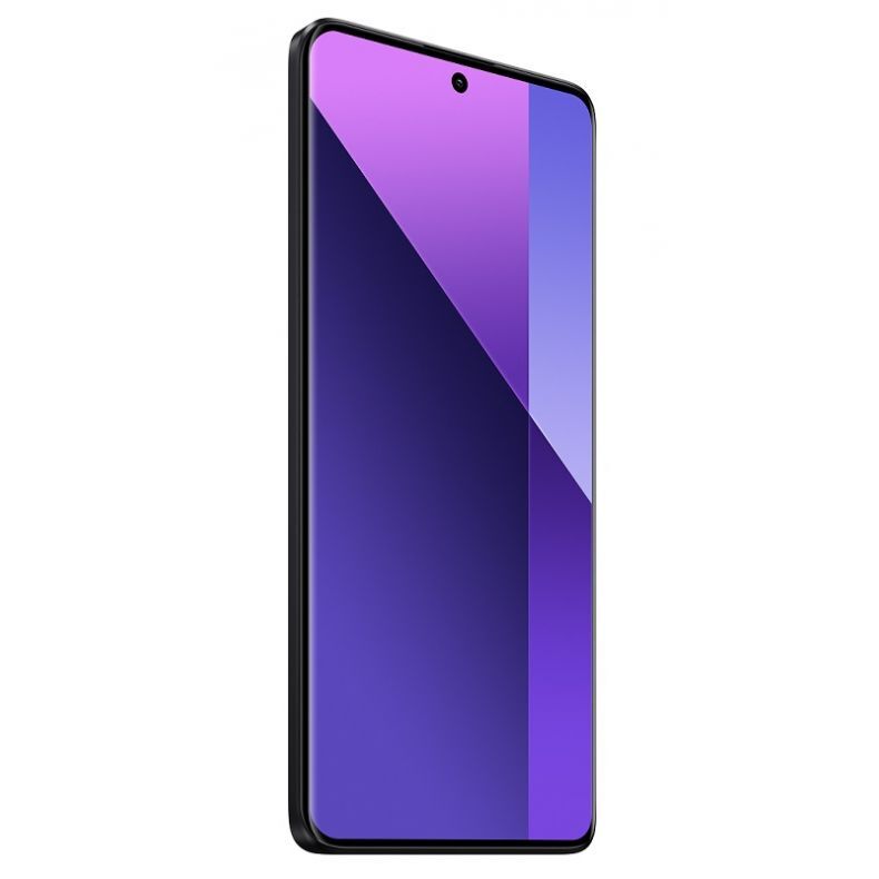 Xiaomi_redmi_Note13pro+_ekranas_45kampu_kaire_puse_juodos_spalvos.