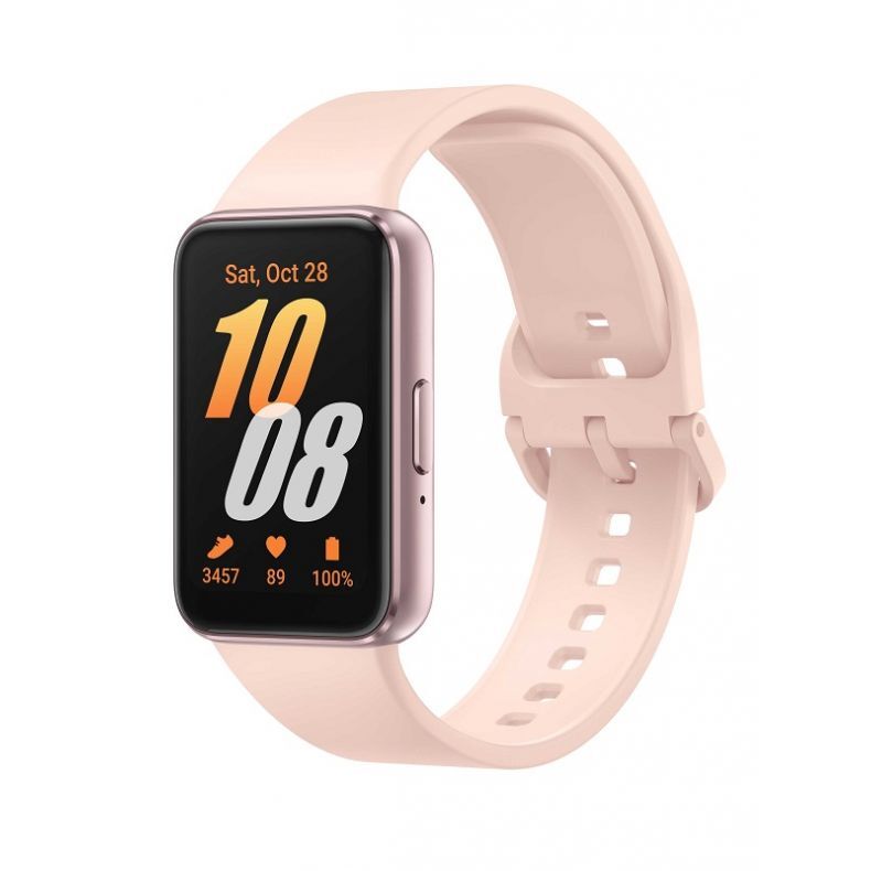  Samsung Galaxy Fit3 rožinė spalva, 3 nuotrauka