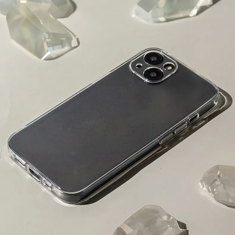 Xiaomi redmi A3 Silikonins dėklas skaidrus 2 mm-2