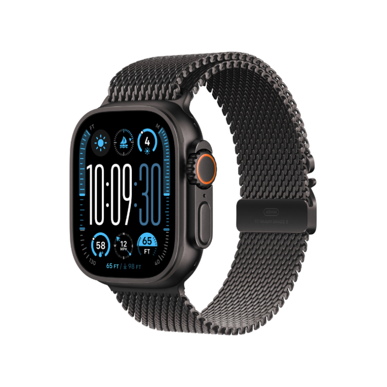 Apple Watch Ultra 2 49mm Cellular ESim Black Titanium, 1 nuotrauka