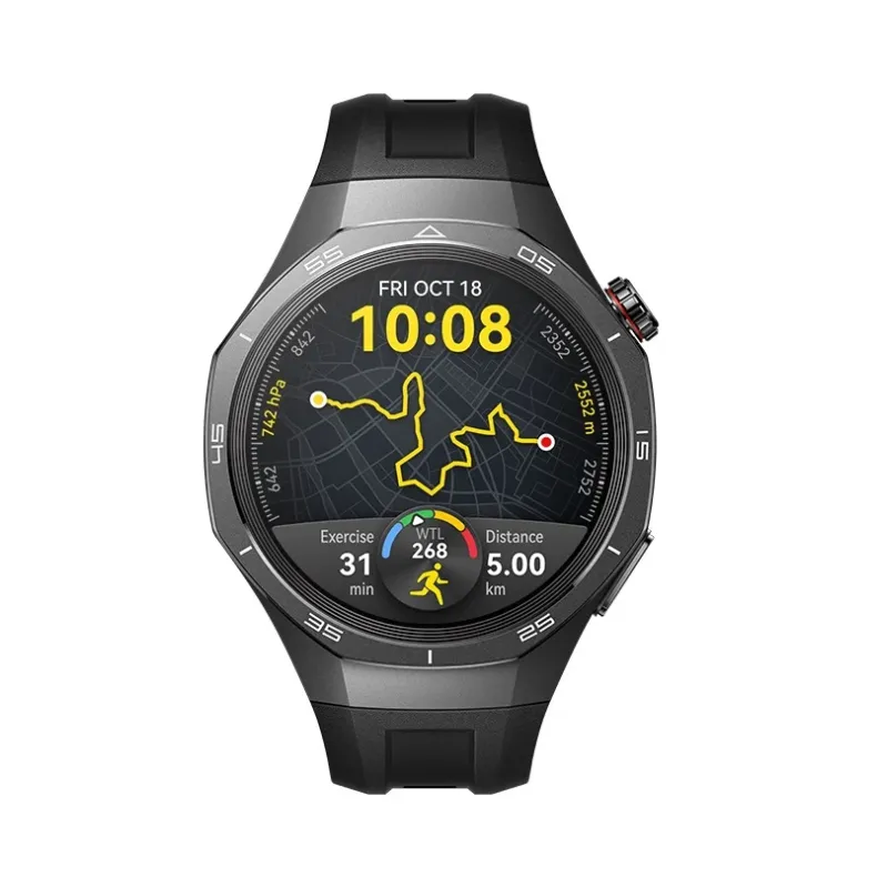 Huawei GT 5 Pro išmanusis laikrodis 46mm,  juoda apyrankė, 1 nuotrauka