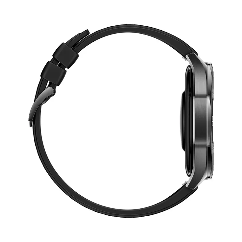 Huawei GT5 išmanusis laikrodis 46mm, pilkas juoda apyrankė, 4 nuotrauka.