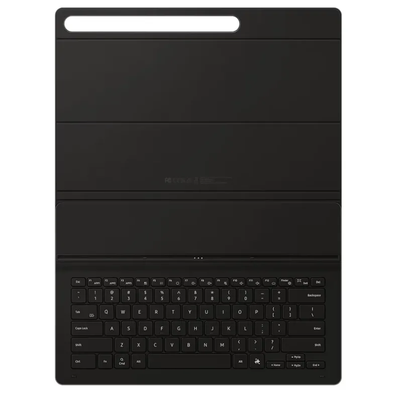 Samsung Galaxy Tab S10 Ultra juodas dėklas su klaviatūra, 4 nuotrauka