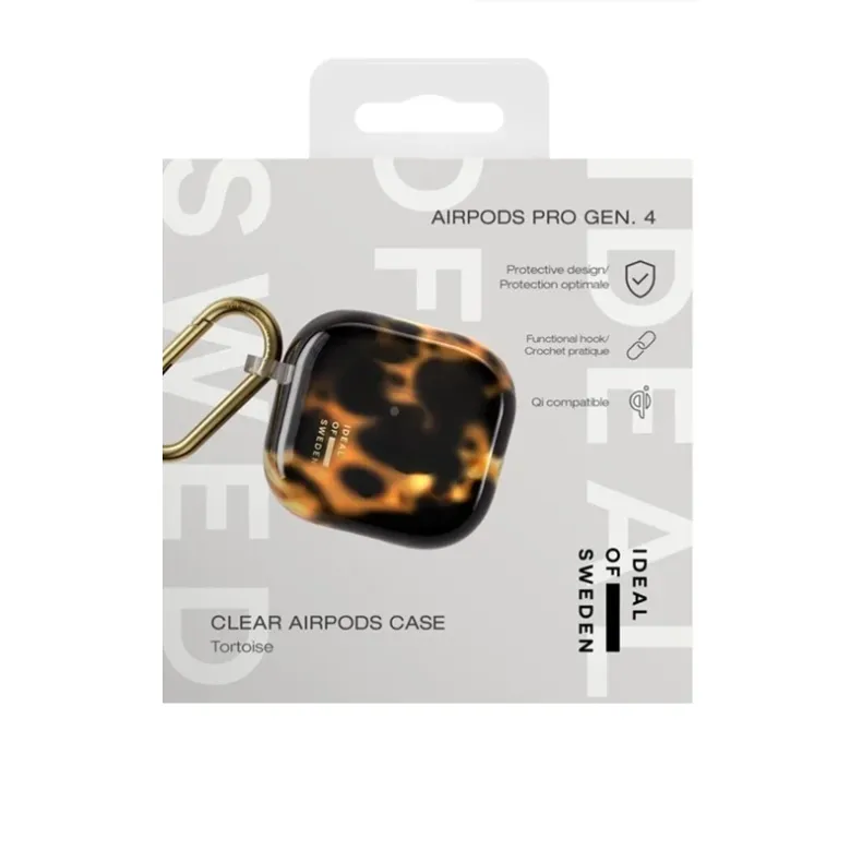 IDEAL OF SWEDEN AirPods Gen 4 dėklas Tortoise,4 nuotrauka