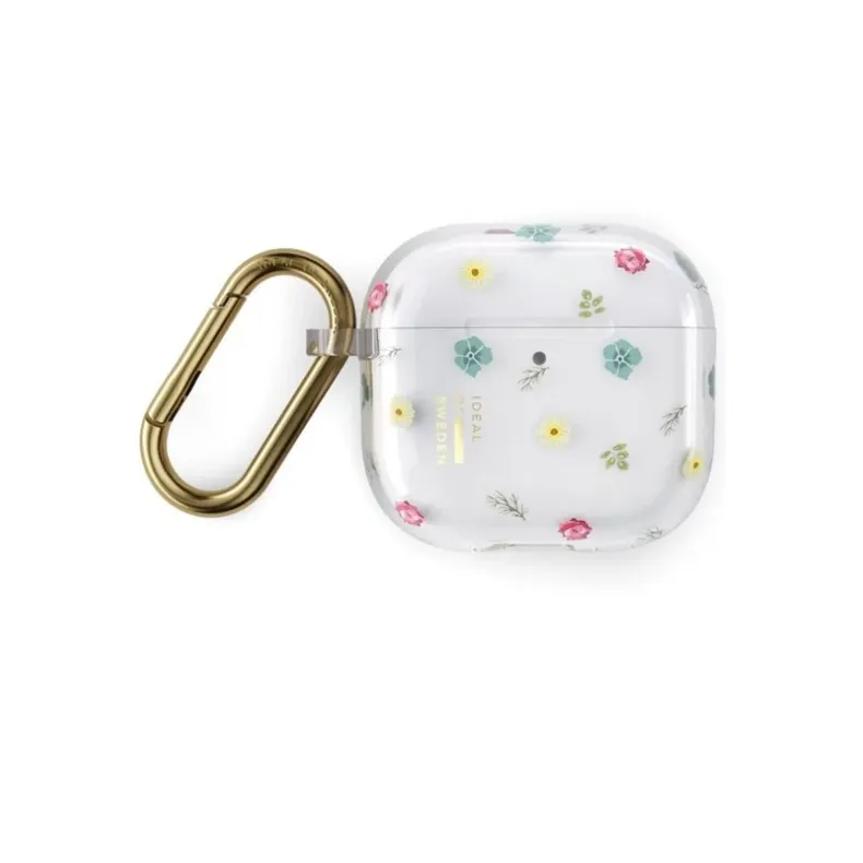 Ideal of Swededn AirPods Gen 4 clear dėklas Petite Floral,1 nuotrauka
