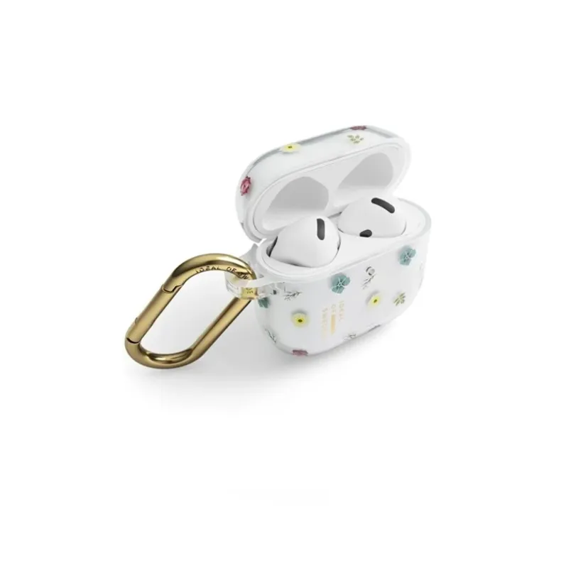 IDEAL OF SWEDEN AirPods Gen 4 clear dėklas Petite Floral,3 nuotrauka
