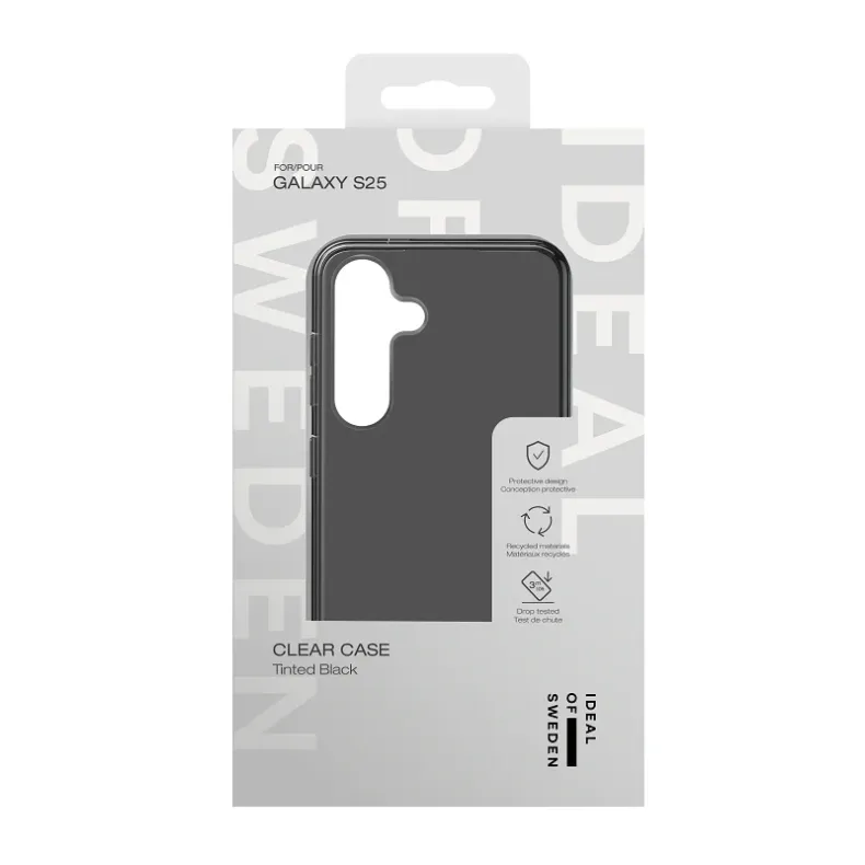 Ideal of Sweden Samsung S25 dėklas, tinded black, 2 nuotrauka