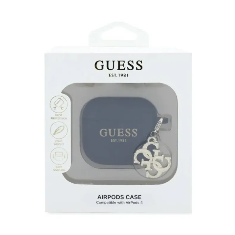 Guess AirPods 4 silikoninis dėklas,3 nuotrauka