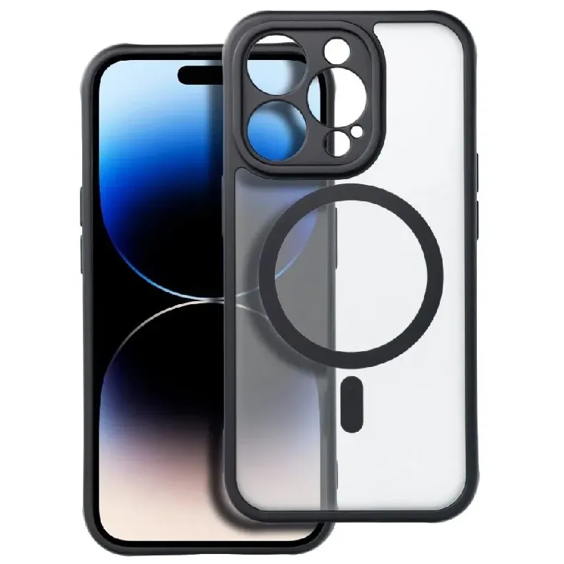Smart Xiaomi Redmi Note 14 Pro 5G/14 Pro+ Full Matte MagSafe dėklas, nuotrauka 1