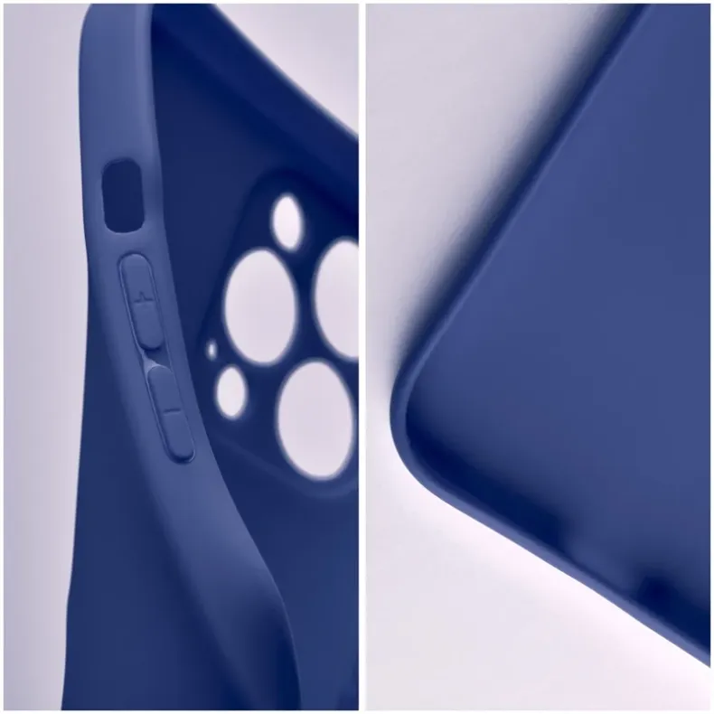 Smart Samsung Galaxy S25 Ultra soft silikoninis dėklas, mėlyna, 4 nuotrauka