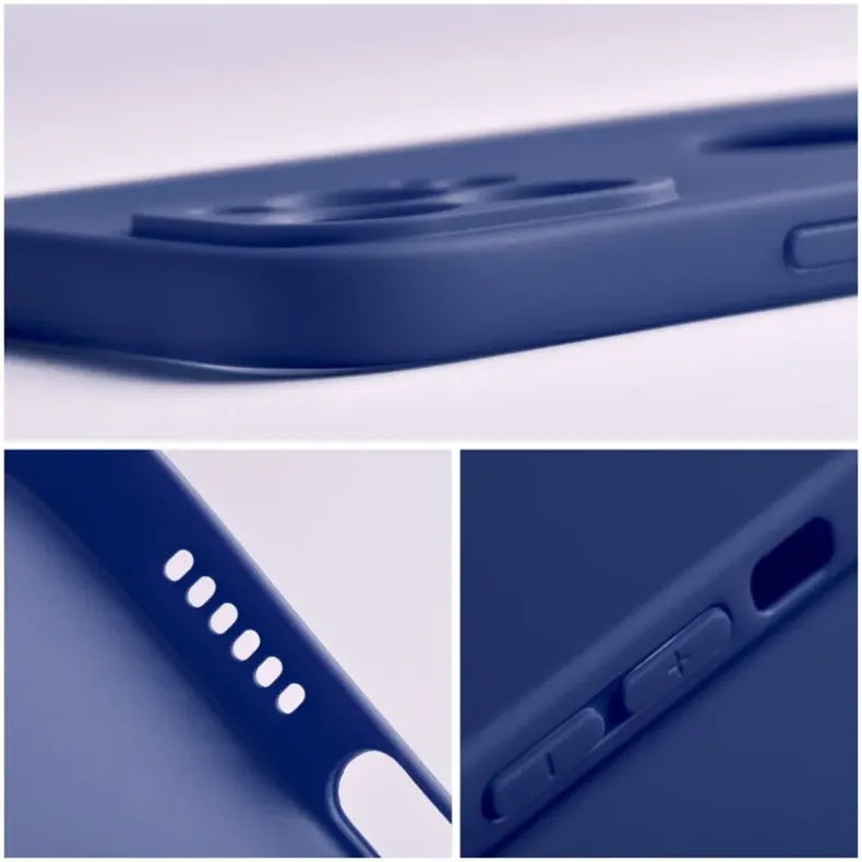 Smart Samsung Galaxy S25 Ultra soft silikoninis dėklas, mėlyna, 5 nuotrauka