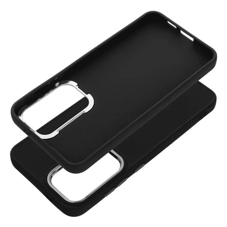 Smart Samsung Galaxy S25 frame dėklas, juoda, 3 nuotrauka