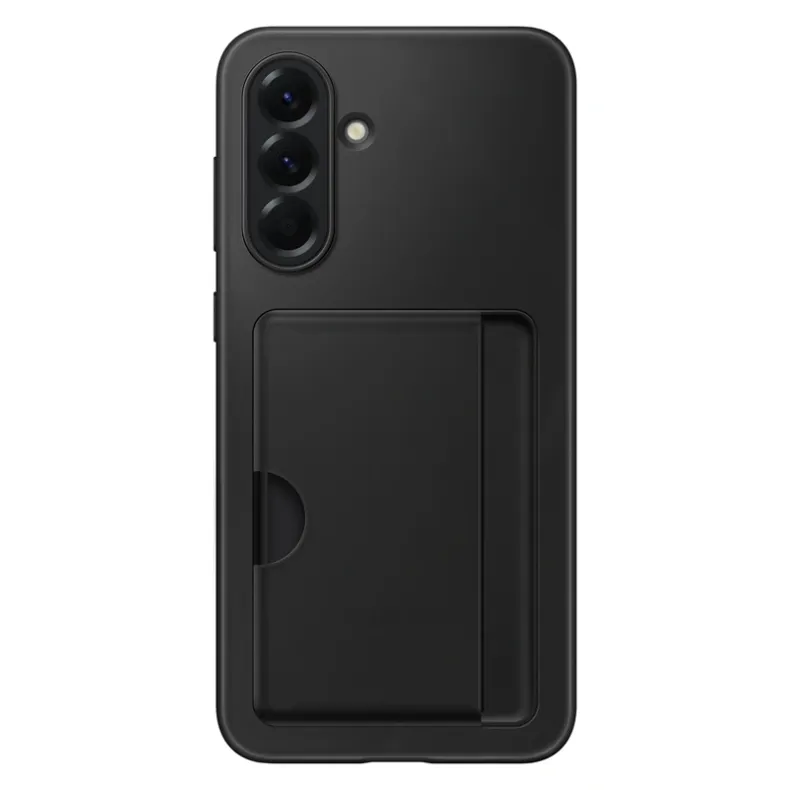 Samsung Galaxy A56 card slot dėklas, juoda, 1 nuotrauka