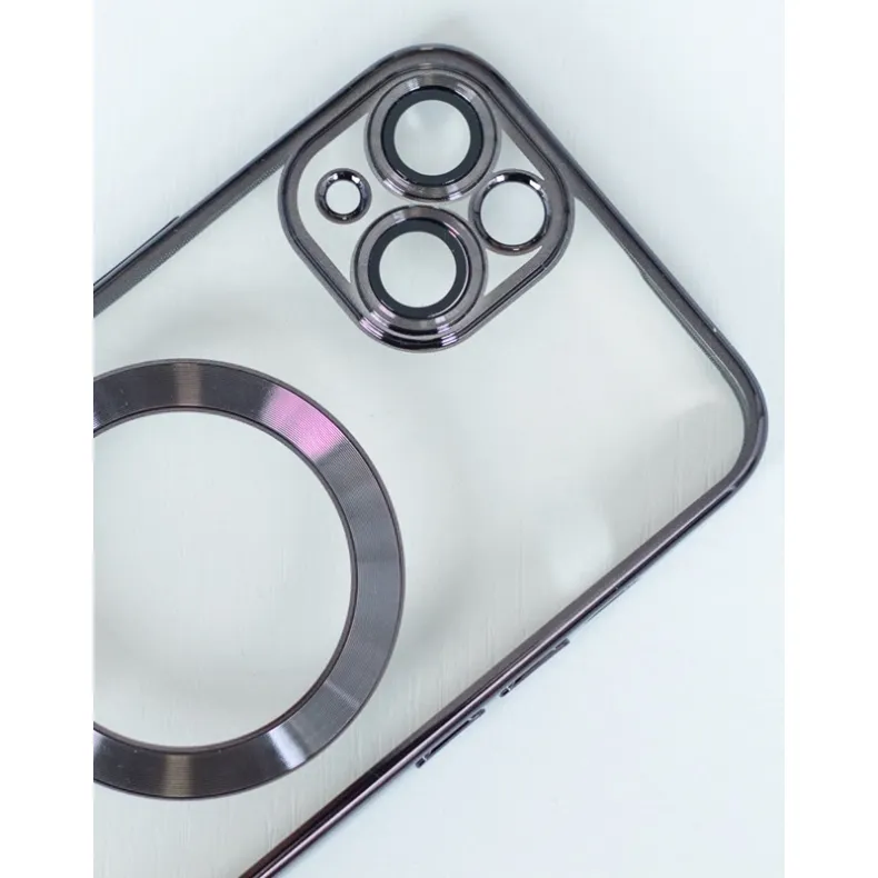 Smart Samsung Galaxy A36 color chrome Mag dėklas, juoda, 3 nuotrauka