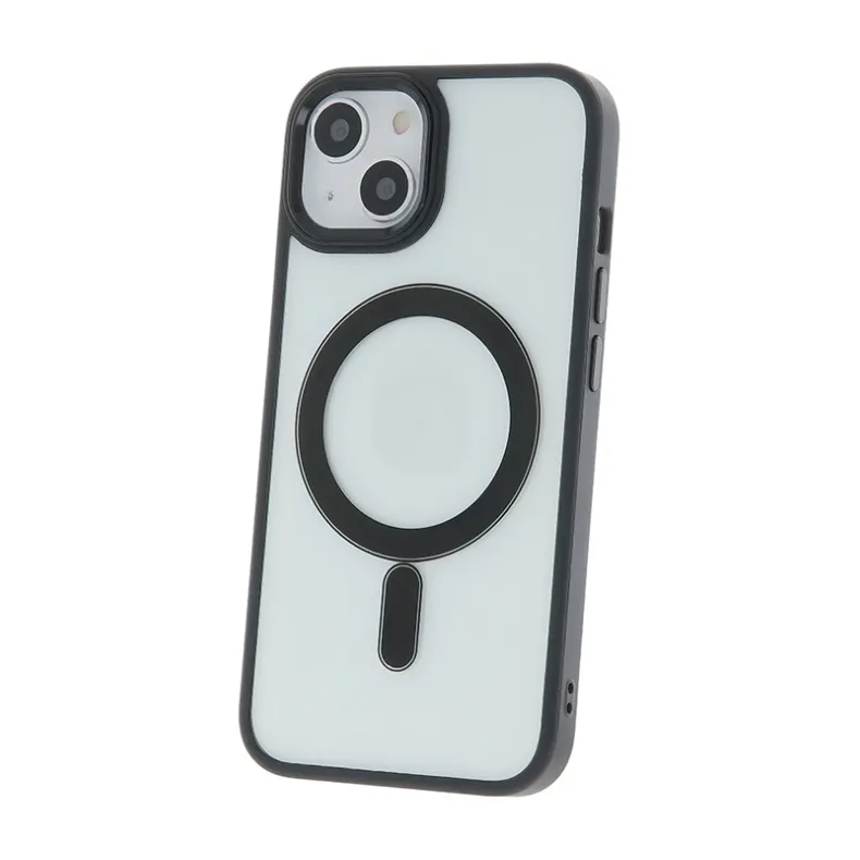 Smart iPhone 13 Pro satin clear Magsafe dėklas.2 nuotrauka