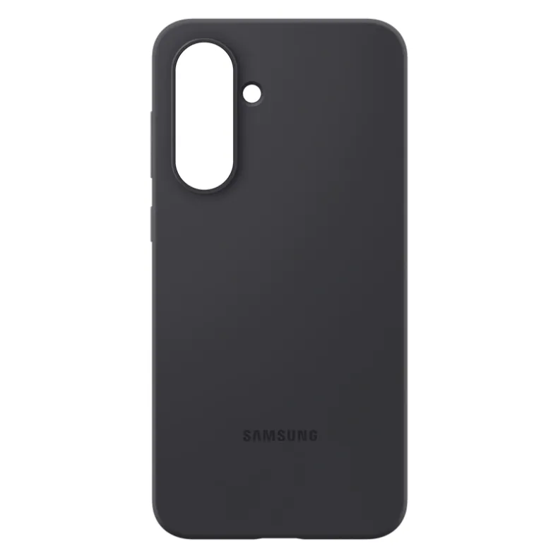 Samsung Galaxy A36 silikoninis dėklas, juoda, 3 nuotrauka