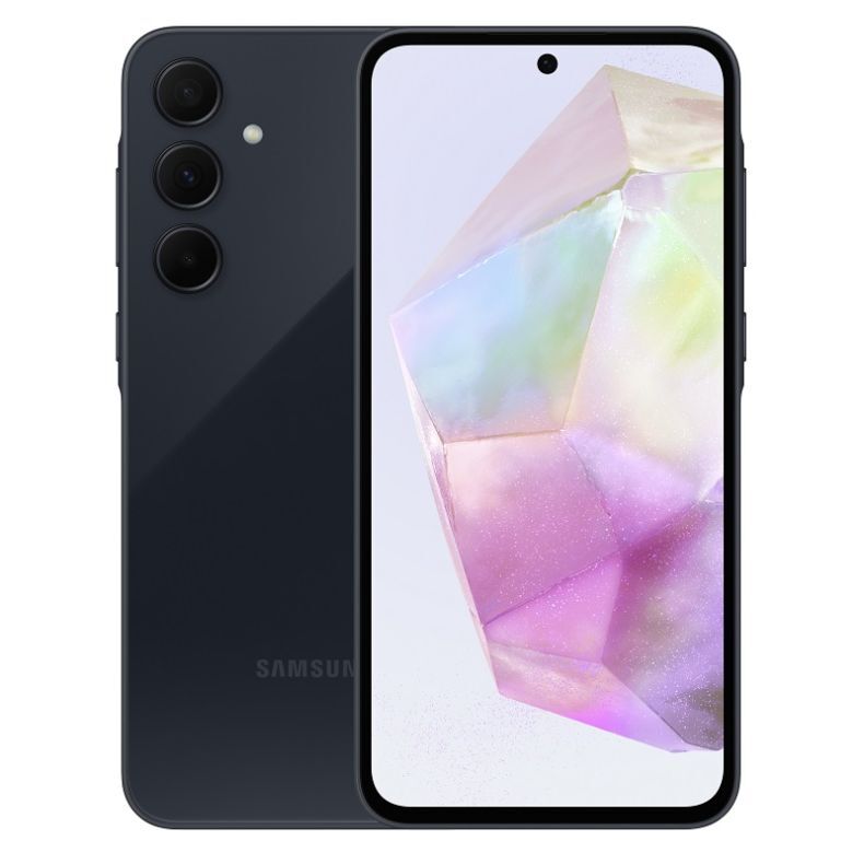 Samsung Galaxy A35 juoda spalva 1 nuotrauka.