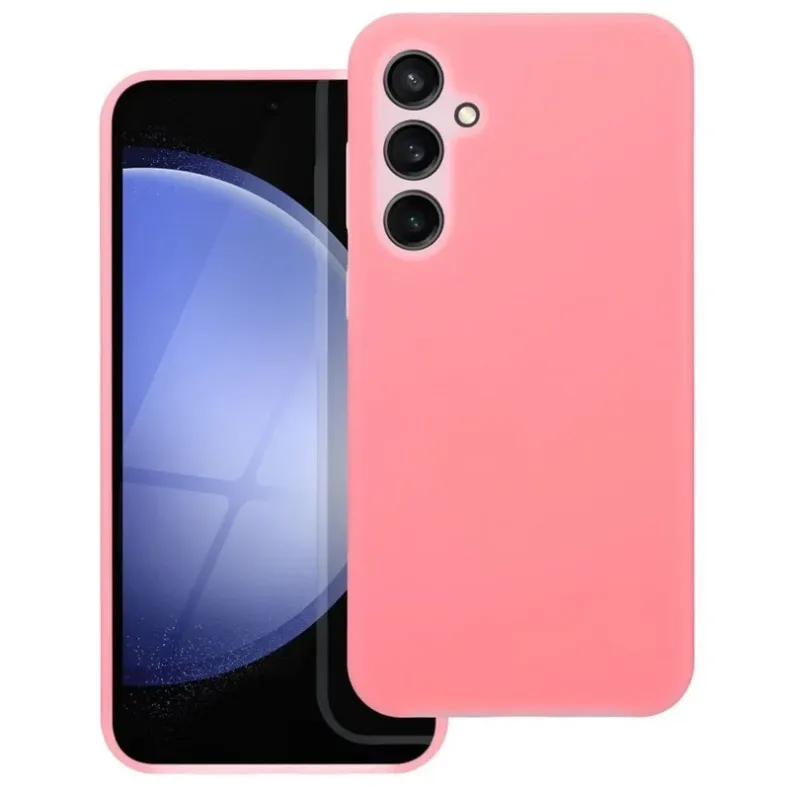 Smart Samsung Galaxy A56 Candy dėklas, rausvas, 1 nuotrauka