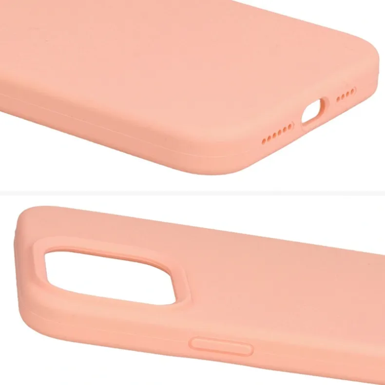 Smart Samsung Galaxy A26 silikoninis dėklas, persikinė, 4 nuotrauka