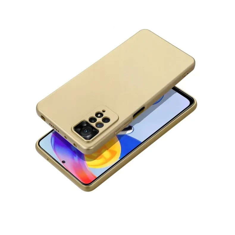 Smart Xiaomi Redmi Note 14 Pro 5G/14 Pro+ Metallic silikoninis dėklas,2 nuotrauka