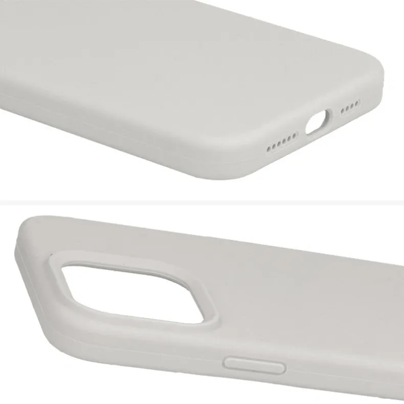Smart Samsung Galaxy A16 silikoninis dėklas, rudai pilka, 4 nuotrauka