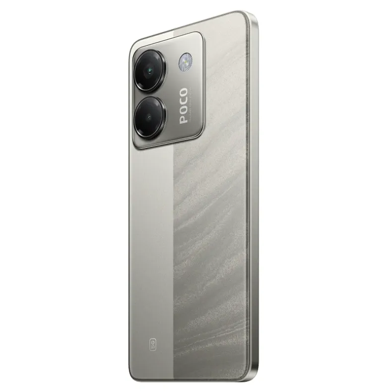 Poco M7 Pro 256GB 5G išmanusis telefonas, sidabrinė spalva, 6 nuotrauka
