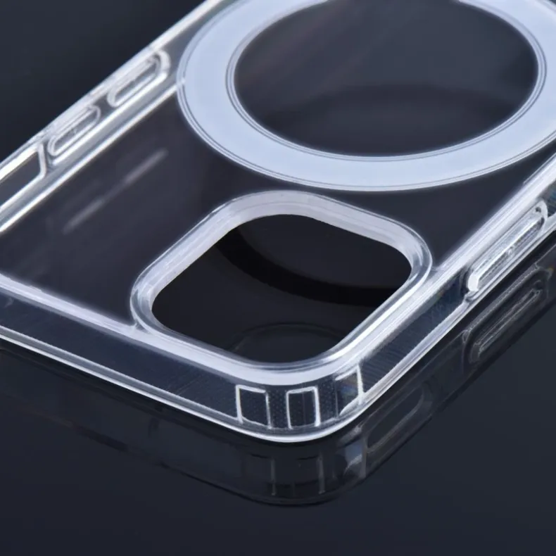  Smart iPhone 16e clear Magsafe dėklas, skaidri, 4 nuotrauka
