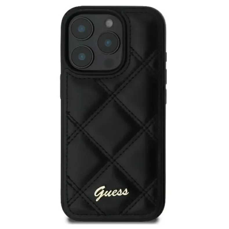 Guess iPhone 16 Pro Metal Logo dėklas,1 nuotrauka
