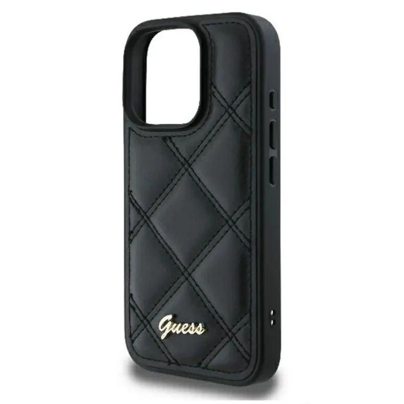 Guess iPhone 16 Pro Metal Logo dėklas,4 nuotrauka