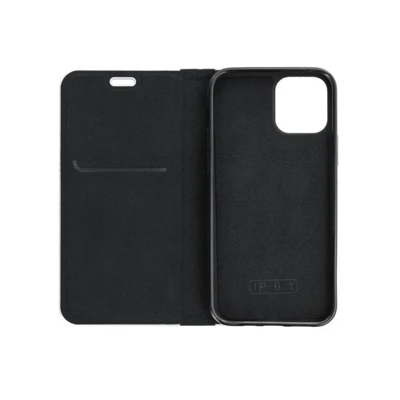 Smart Xiaomi Redmi Note 14 4G Luna Book Carbon dėklas,2 nuotrauka