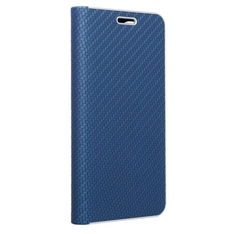 Smart Xiaomi Redmi Note 14 4G Luna Book Carbon dėklas, 1 nuotrauka