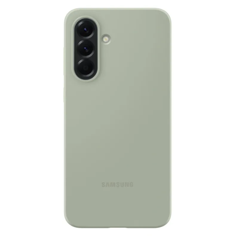 Samsung Galaxy A56 silikoninis dėklas, žalsva, 1 nuotrauka