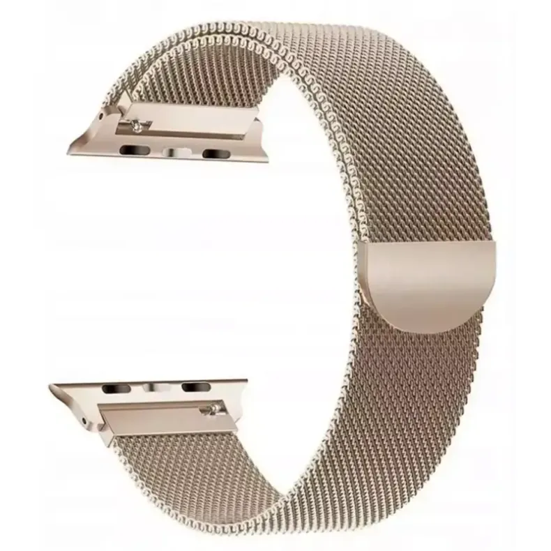 Techprotect Apple Watch 38 40 41 mm milanietiškas dirželis, auksinė, 1 nuotrauka