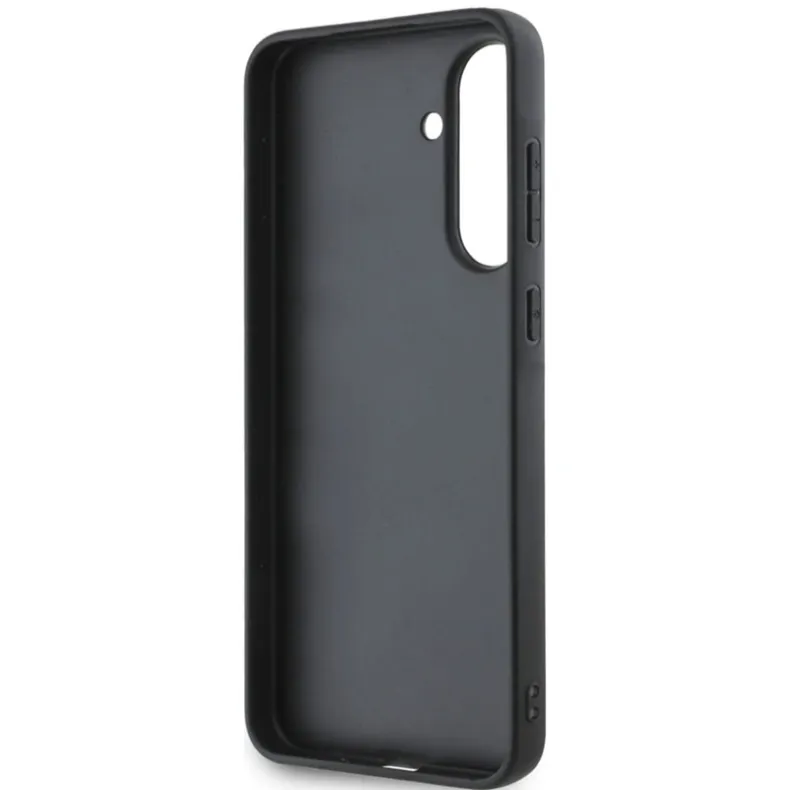Guess Samsung Galaxy A56 Metal Logo dėklas, ruda, 6 nuotrauka